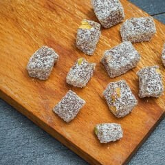 Hindistan Cevizli Çifte Kavrulmuş Lokum