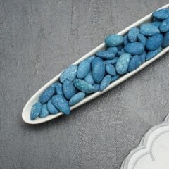 Hayalet Badem Draje | Mavi Taş Görünümlü, Kıtır Badem ve Özgün Sunum