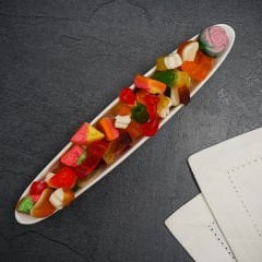 Ravza Karışık Yağlı Jelibon Kova 500g / Renkli Çeşitler, Yumuşak Doku ve Eğlenceli Sunum