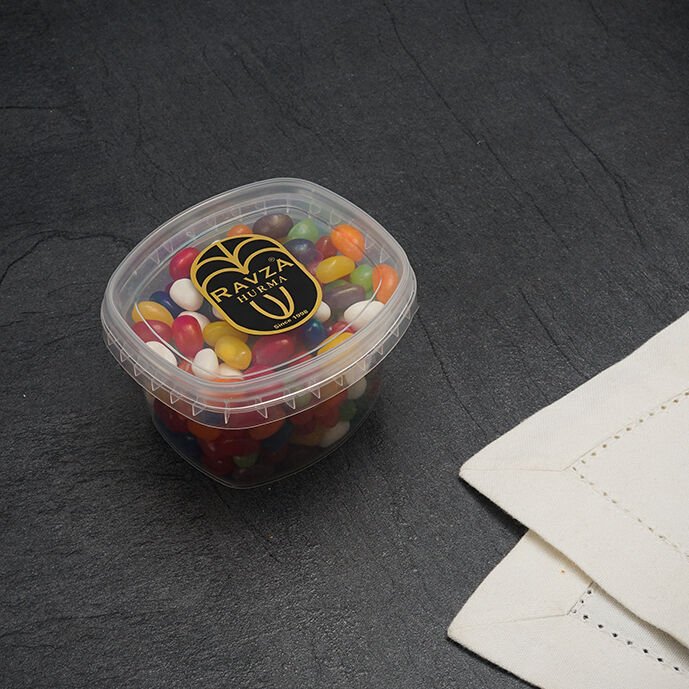 Ravza Fasulye Şekeri 250 g | Geleneksel Şekerleme, Kıtır Doku ve Renkli Sunum