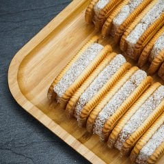 Ravza Finger Bisküvi Arası Lokum 500 g | Yumuşak Lokum, Kıtır Bisküvi ve Dengeli Lezzet