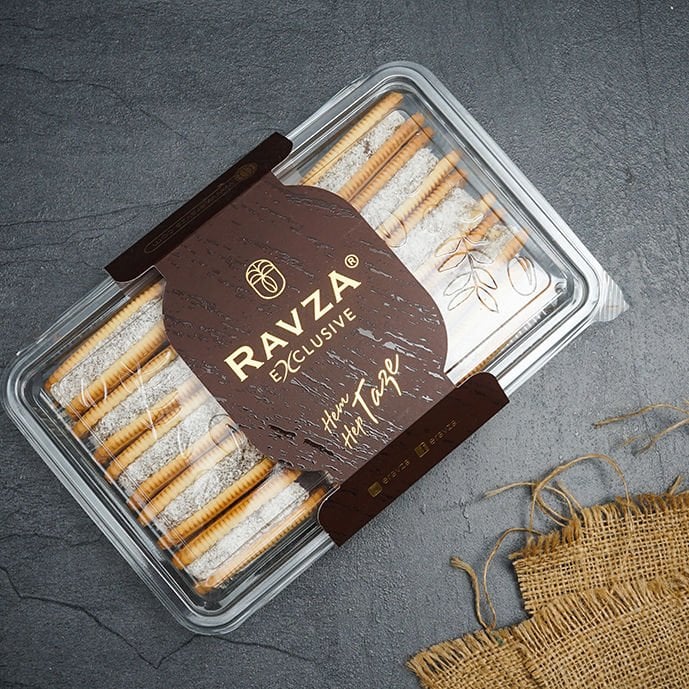 Ravza Finger Bisküvi Arası Lokum 500 g | Yumuşak Lokum, Kıtır Bisküvi ve Dengeli Lezzet