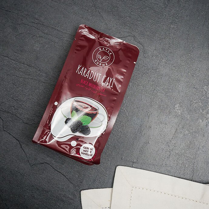 Kayla Gurme Karadut Çayı 250 g | Gerçek Meyve Taneli, Yoğun Aroma ve Yumuşak İçim