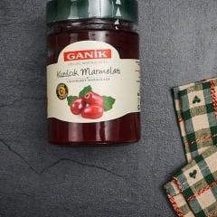 Ganik Kızılcık Marmelatı 350 g | Yoğun Meyve Oranı, Doğal Ekşilik ve Geleneksel Lezzet