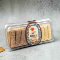 Kaki Met Helvası 400 g | Geleneksel Lezzet, Lif Lif Doku ve Tahinli Tat