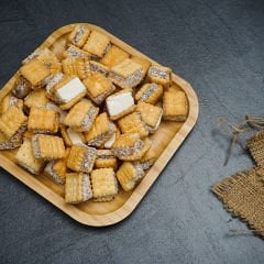 Ravza Sade Lokmalık Bisküvi 400 g | Hafif Tat, Kıtır Doku ve Günlük Tüketime Uygun