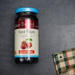 Şeker İlavesiz Vişne Reçeli 290 Gr