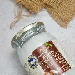 Doğal Organik Hindistan Cevizi Yağı 337 Ml