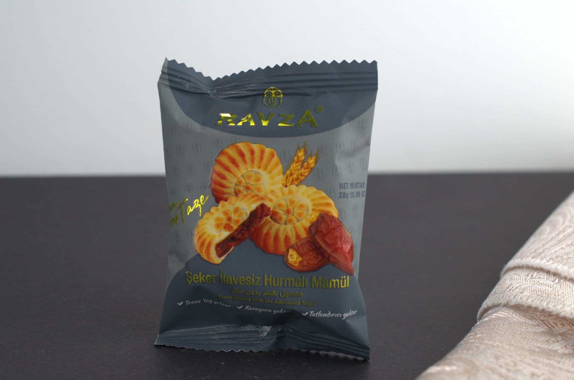 Şeker İlavesiz Hurmalı Mamül 28 Gr