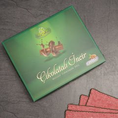 İncir Sefası Cevizli Çikolatalı İncir 320 g | Yumuşak İncir, Ceviz Dolgu ve Çikolata Kaplama