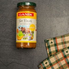Ganik İnek Sütlü Muz Reçeli 270 g | Yumuşak Muz Aroması, Sütlü Doku ve Tatlı Dengesi