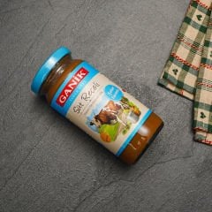 Ganik Şeker İlavesiz İnek Sütü Reçeli 270 g | Doğal Süt Tadında, Yoğun Kıvam ve Geleneksel Lezzet