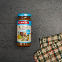 Ganik Şeker İlavesiz İnek Sütü Reçeli 270 g | Doğal Süt Tadında, Yoğun Kıvam ve Geleneksel Lezzet