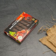 Kibarzade Çantalı Çikolatalı Kestane Şekeri 560 g | Yumuşak Kestane, Çikolata Kaplama ve Hediyelik Sunum