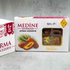 Kibarzade Çantalı Hurmalı Atom Cezerye 500 g | Yoğun Lezzet, Yumuşak Doku ve Hediyelik Sunum