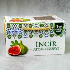 Kibarzade Çantalı İncirli Atom Cezerye 500 g | Zengin İçerik, Yumuşak Doku ve Hediyelik Sunum