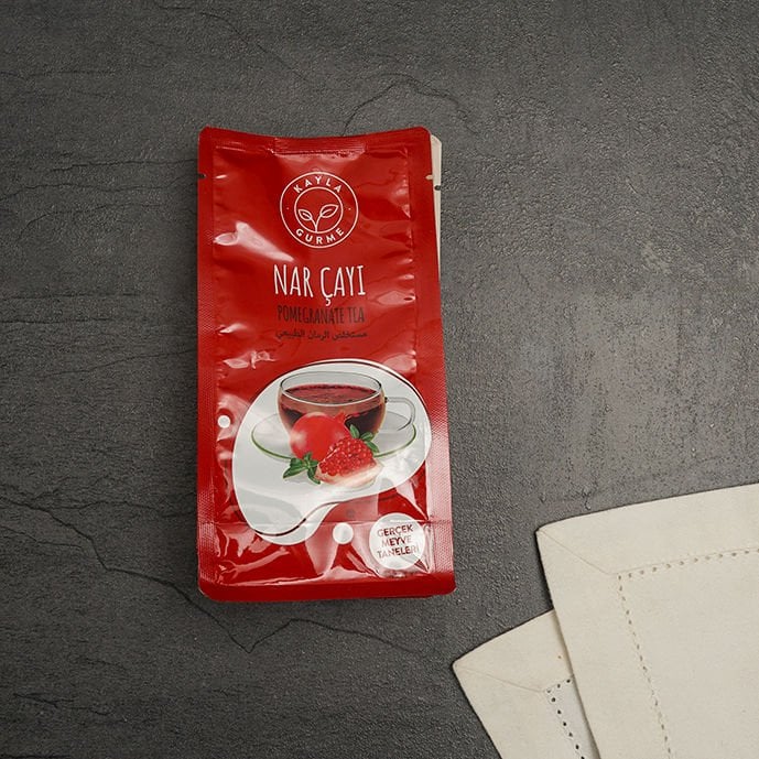 Kayla Gurme Nar Çayı 250 g | Gerçek Meyve Taneli, Canlı Aroma ve Keyifli İçim