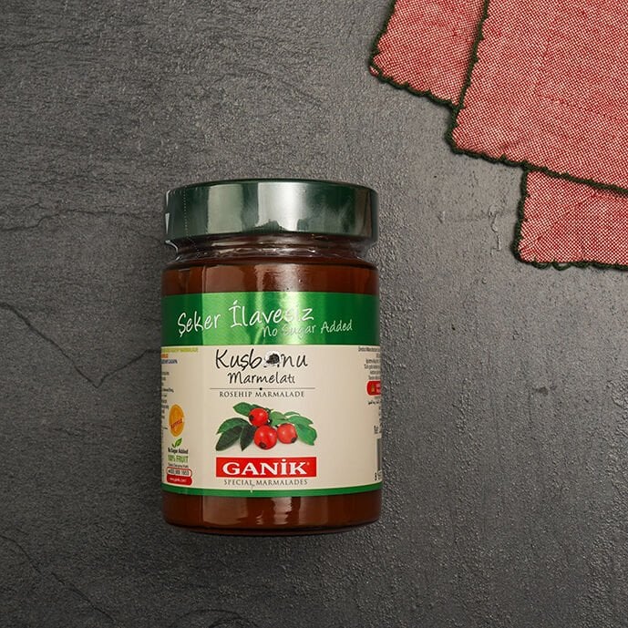 Şeker İlavesiz Kuşburnu Marmelatı 350 Gr