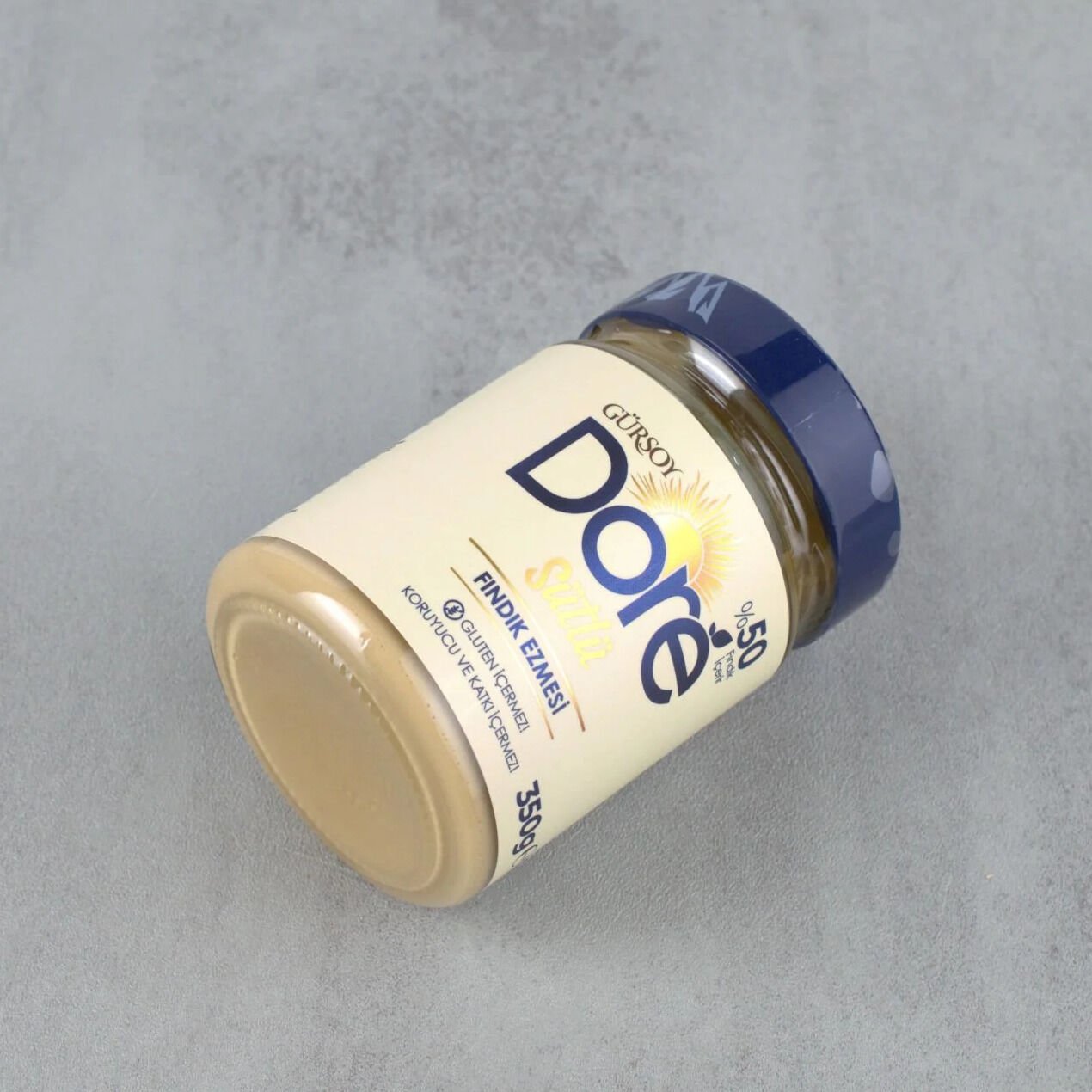 Gürsoy Dore Fındık Ezmesi (350 g) | Sade Fındık Aroması, Pürüzsüz Doku ve Katkısız Lezzet