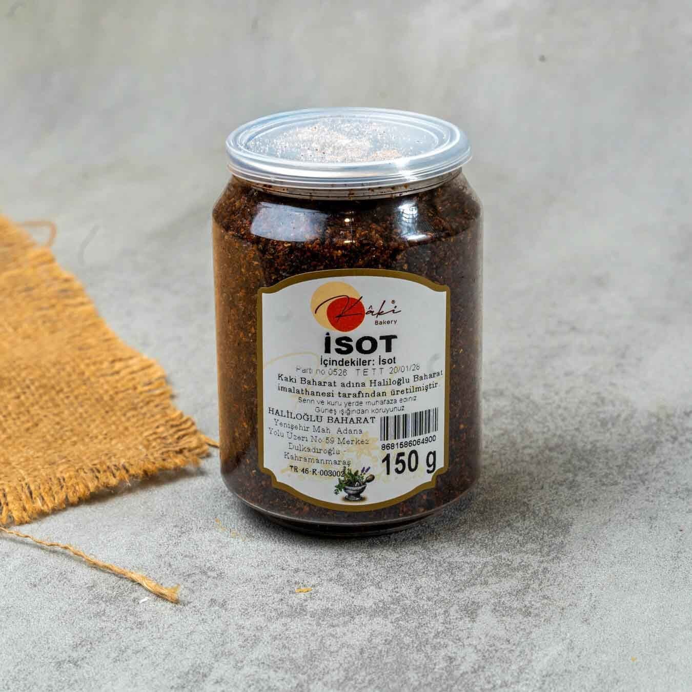 Kaki İsot 150g | Şanlıurfa Usulü Kurutulmuş Yapı, Belirgin Acılık