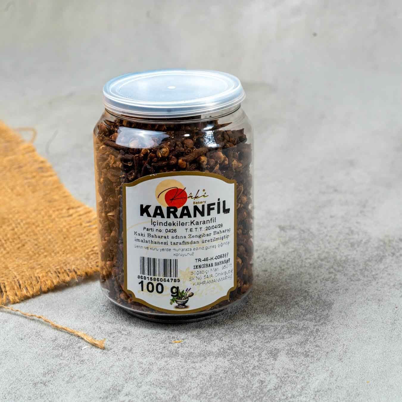 Kaki Karanfil 100Gr | Yoğun Kokulu, Tane Formda ve Geleneksel Baharat Dokusu