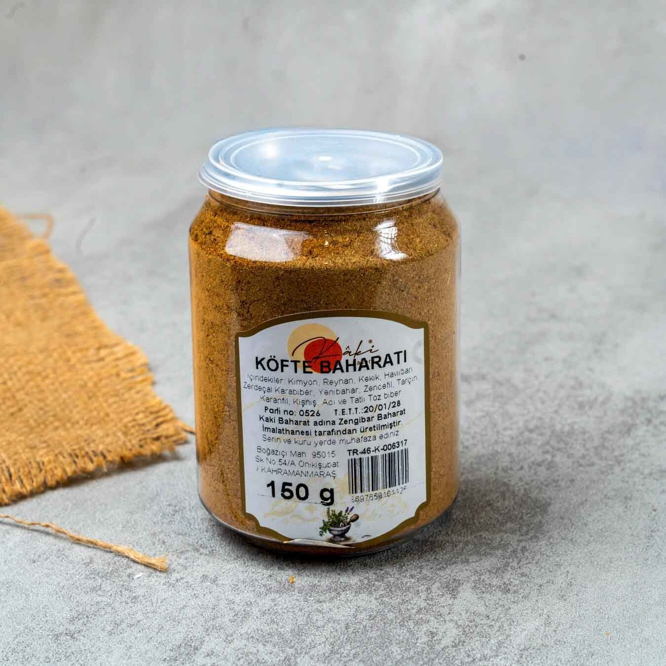 Kaki Köfte Baharatı 150Gr| Dengeli Baharat Karışımı, Katkısız İçerik ve Klasik Lezzet