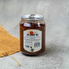 Kaki Pul Biber (Acı) 100Gr | Keskin Tat Sevenlere Katkısız Baharat