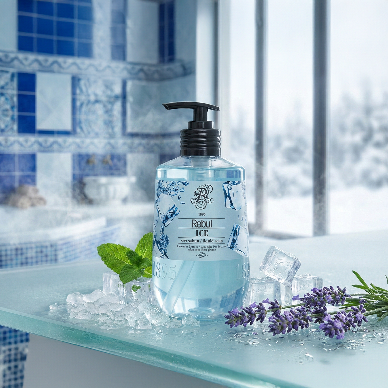 Rebul Ice Sıvı Sabun | Ferahlatıcı Koku, Canlandırıcı Etki ve Günlük Temizlik