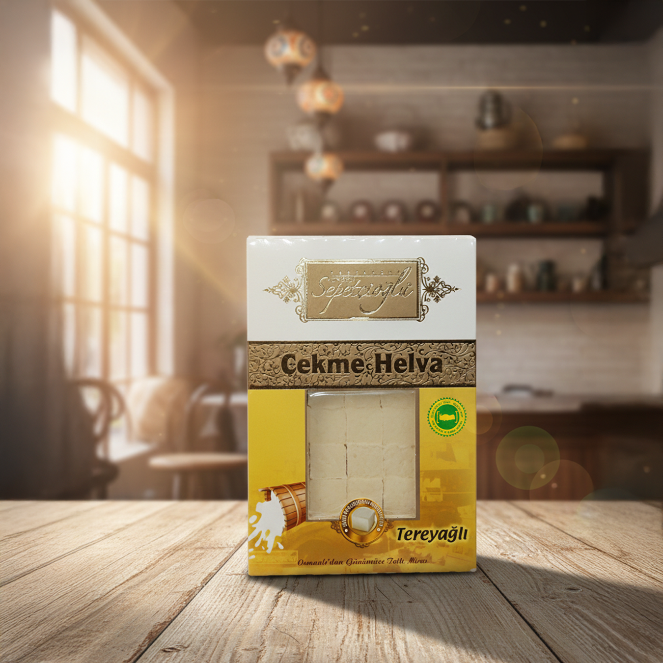 Sepetçioğlu Çekme Helva (Tereyağlı) 280 g | Geleneksel Lezzet, Yumuşak Dokulu ve Keyifli Tat