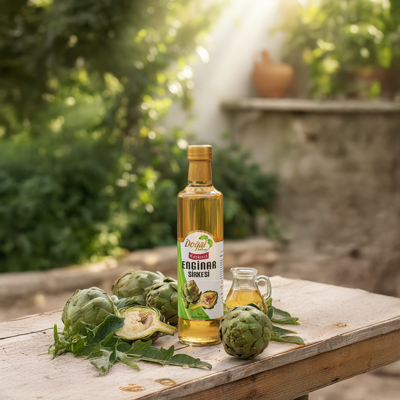 Doğal Doktorum Enginar Sirkesi 500Ml | Doğal Fermente, Yoğun Aromalı ve Geleneksel Üretim