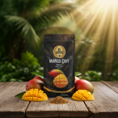 Albi Mango Çayı 250 g | Gerçek Meyve Taneli, Tropikal Aromalı ve Keyifli İçim