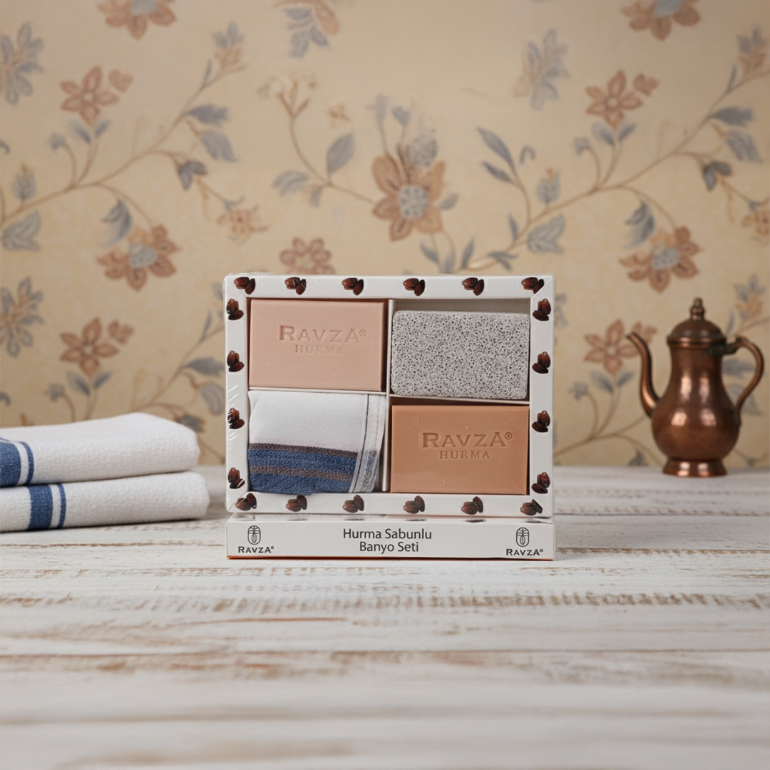 Hurma Sabunlu Banyo Seti
