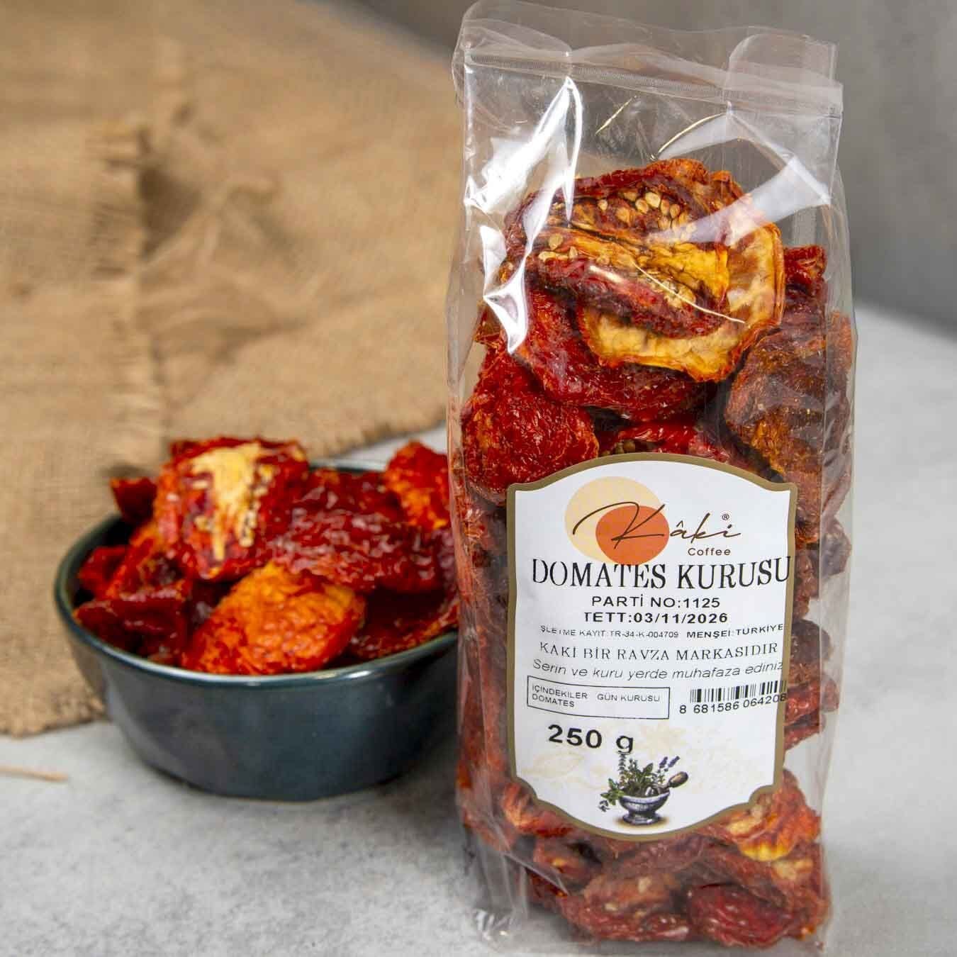 Doğal Domates Kurusu 250 g | Katkısız, Yoğun Aroma ve Çok Yönlü Kullanım