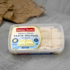 VANİLYALI TAHİN HELVASI (BAKLAVA DİLİMLİ) 450g