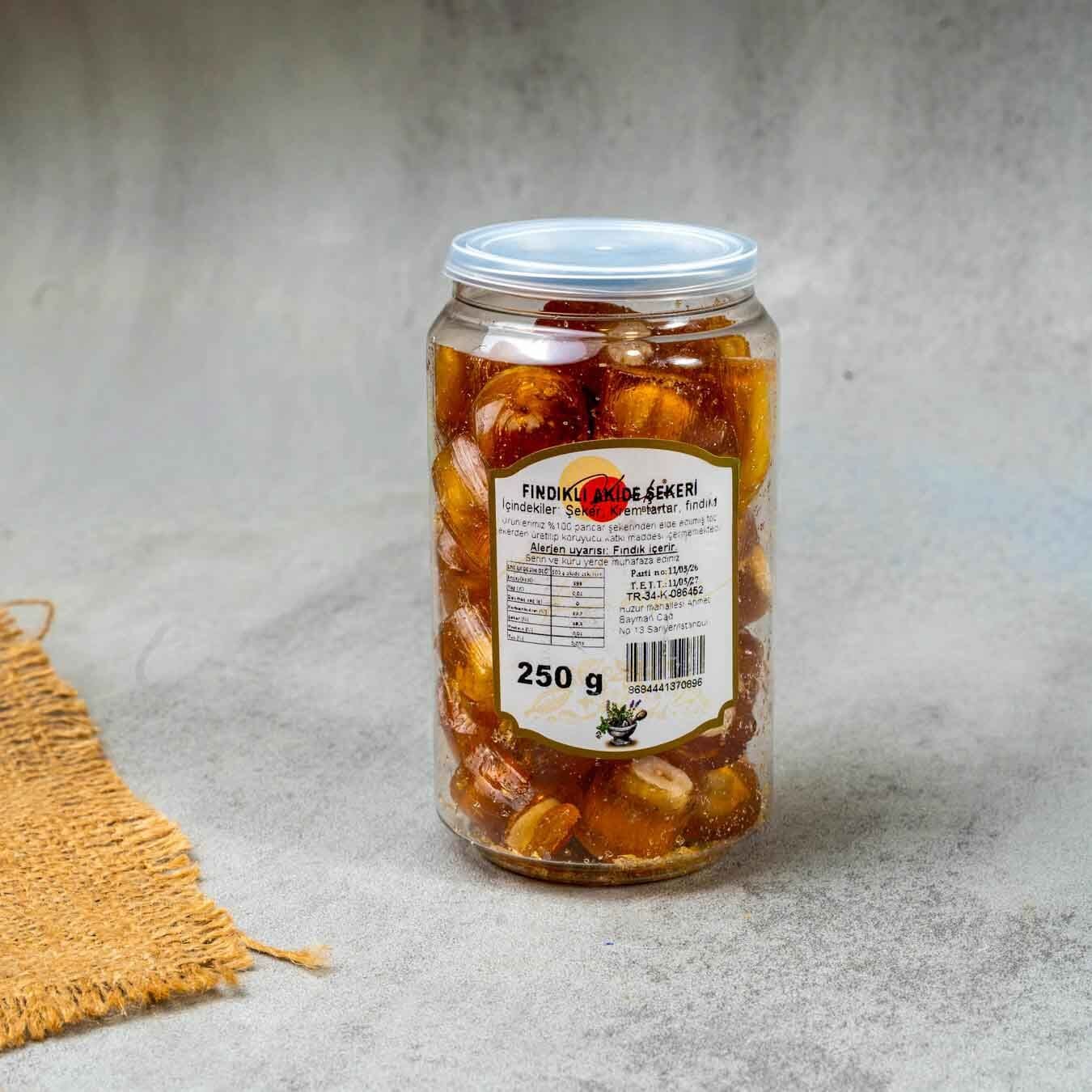 KAKİ TARİHİ FINDIKLI AKİDE ŞEKERİ 250g