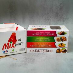 KİBARZADE ÇANTALI KARIŞIK 4'LÜ PAKET 500g