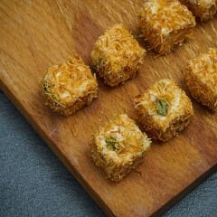 Kadayıflı Çifte Kavrulmuş Lokum