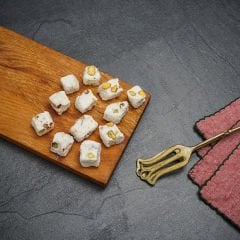 Sütlü Hindistan Cevizli Çifte Kavrulmuş Lokum