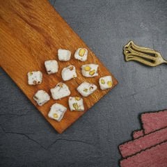 Sütlü Hindistan Cevizli Çifte Kavrulmuş Lokum